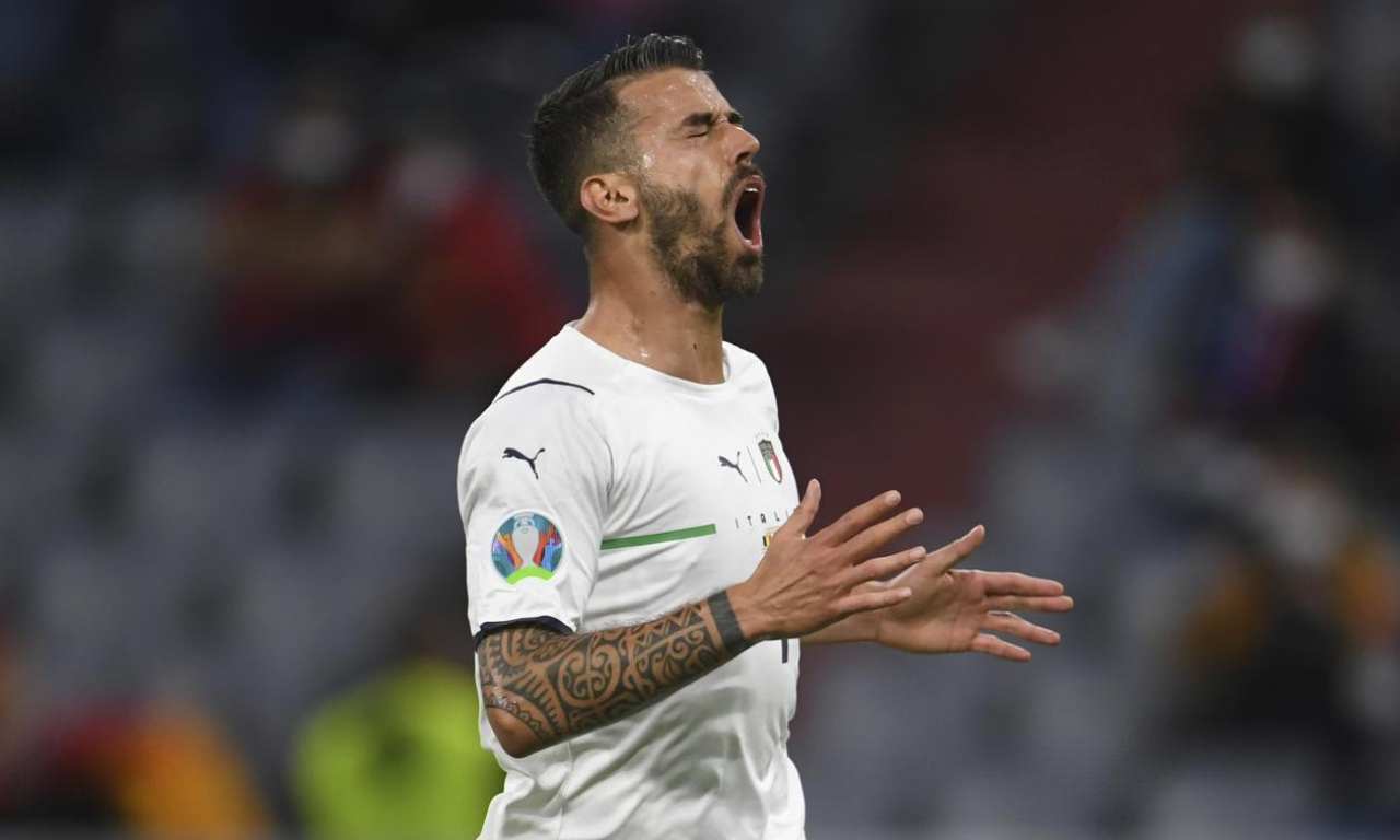 spinazzola roma tempi recupero