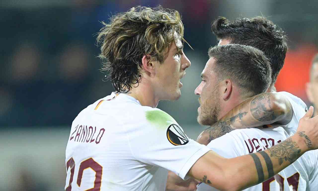 Juventus Zaniolo Veretout Roma