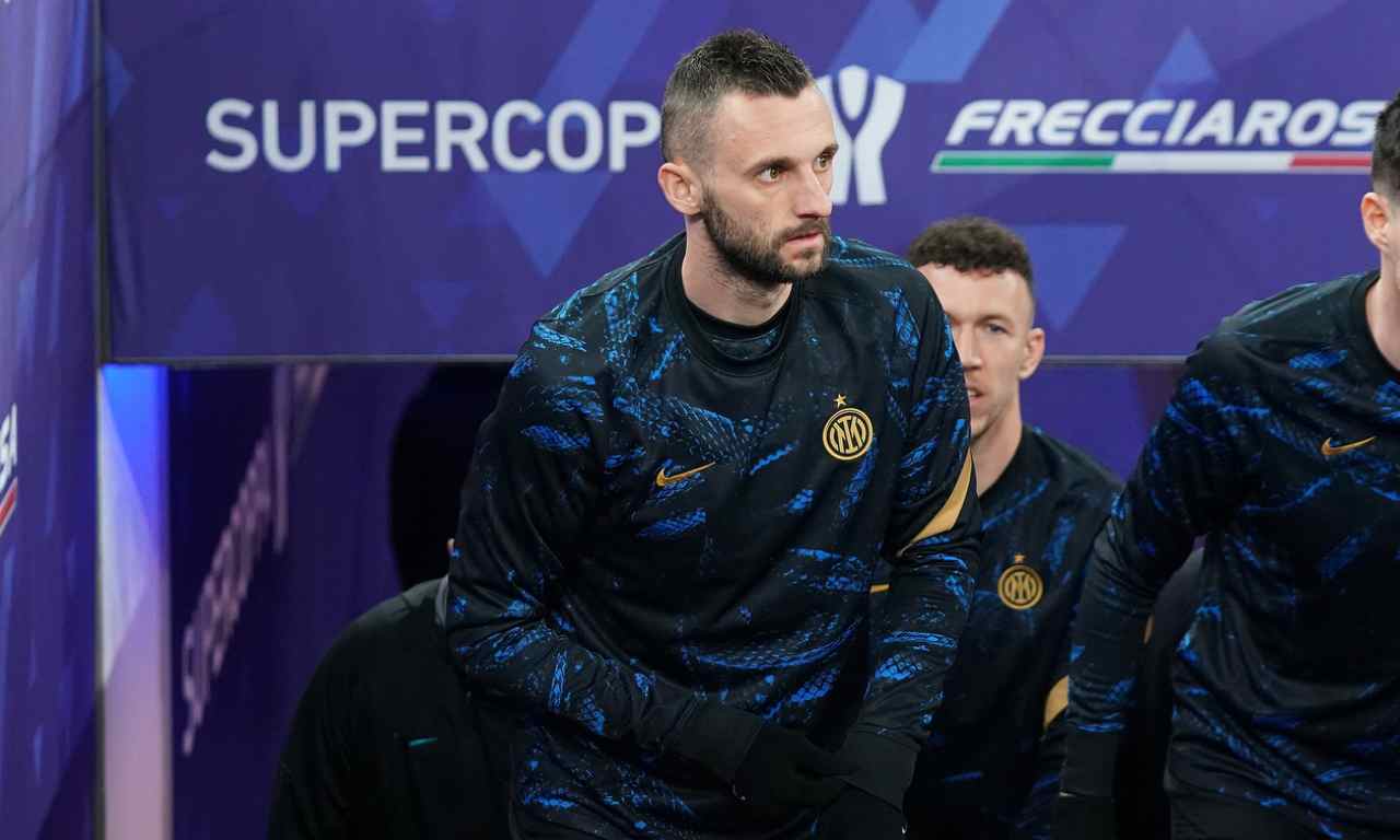 infortunio brozovic condizioni tempi recupero