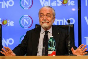 De Laurentiis in conferenza