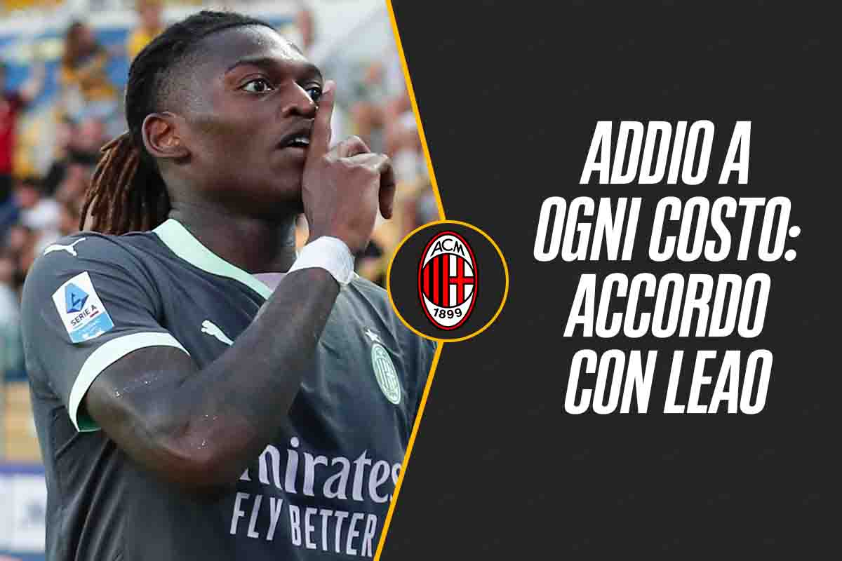 Leao pronto a dire addio al Milan