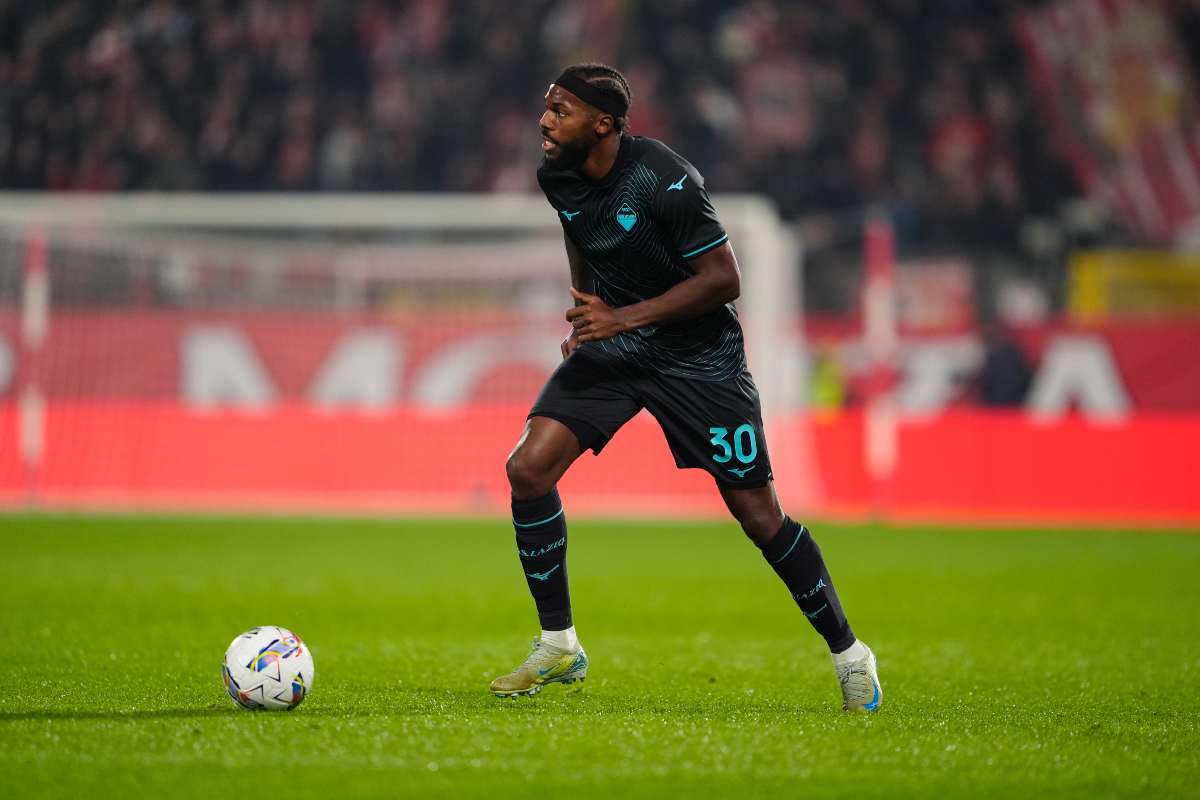 Nuno Tavares in campo con la lazio