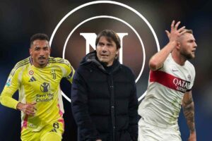 Calciomercato Napoli: Conte con Danilo e Skriniar