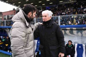 Fabregas e Gasperini si salutano