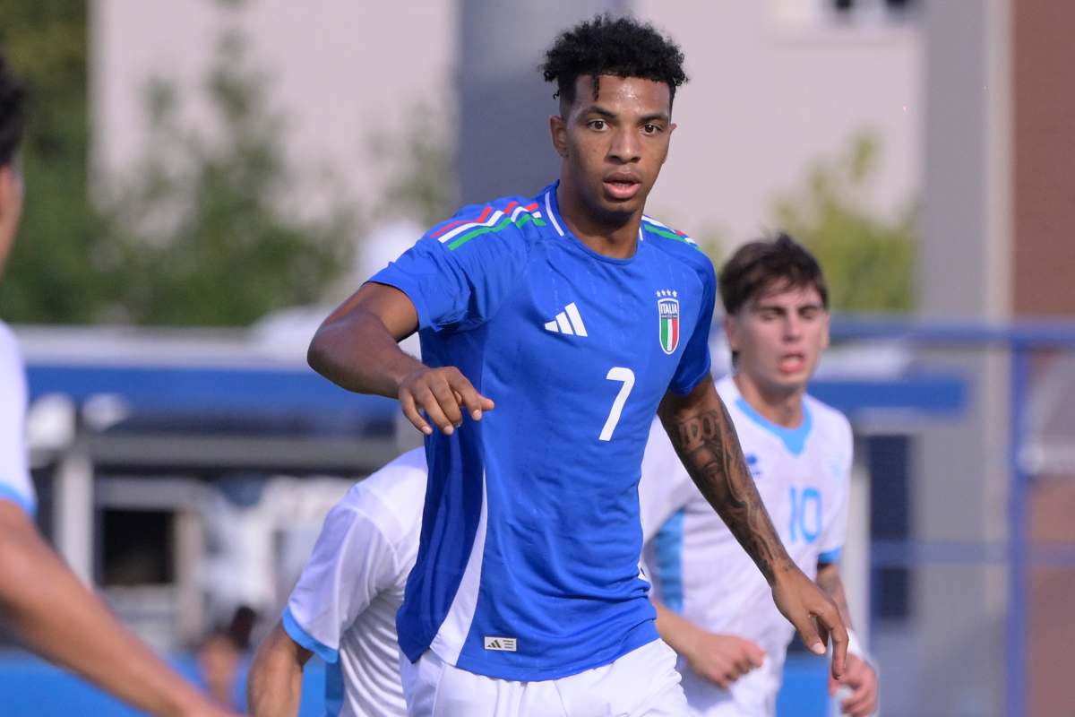 Ndour in campo con l'Italia