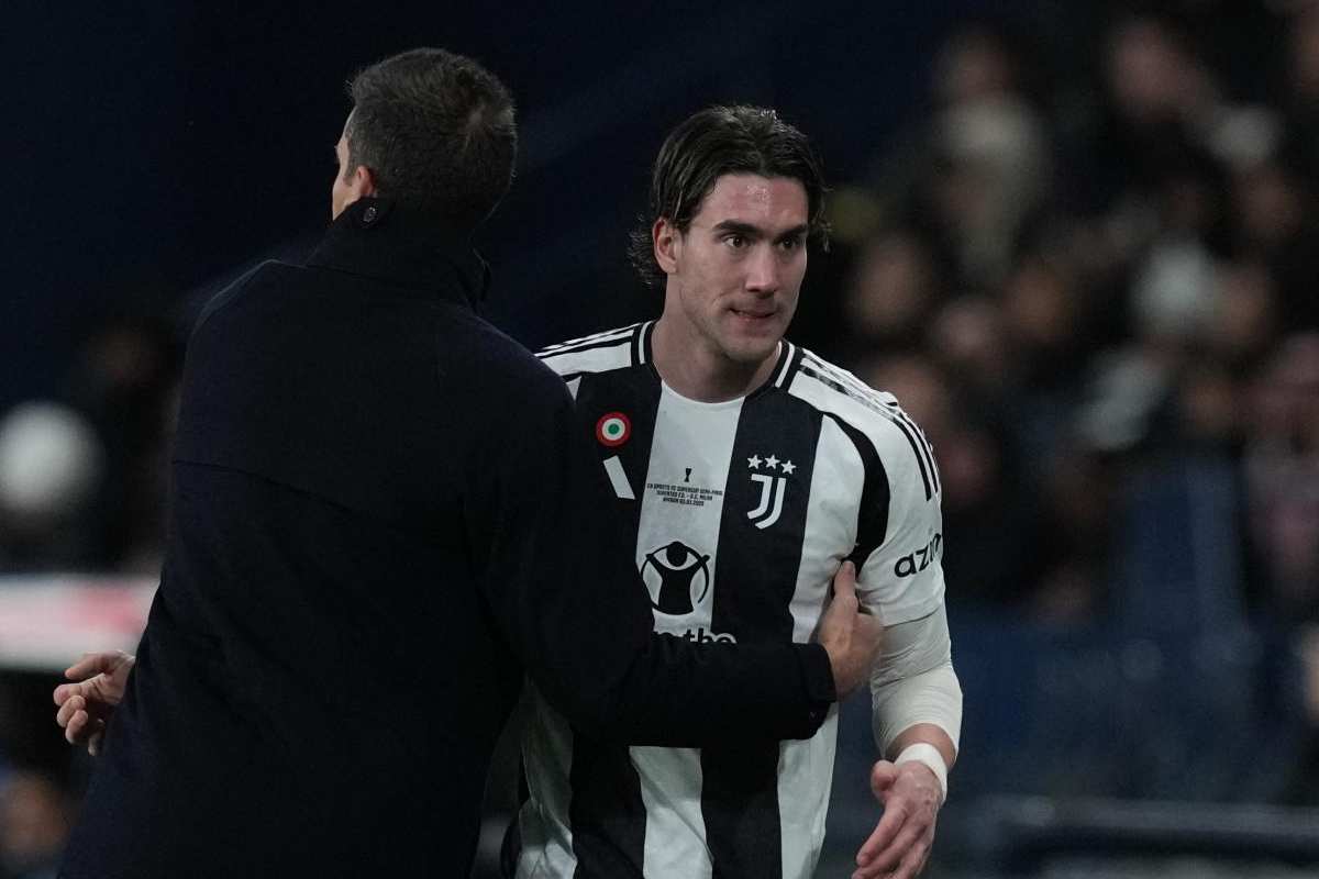 Non solo Vlahovic, doppia brutta notizia per la Juve