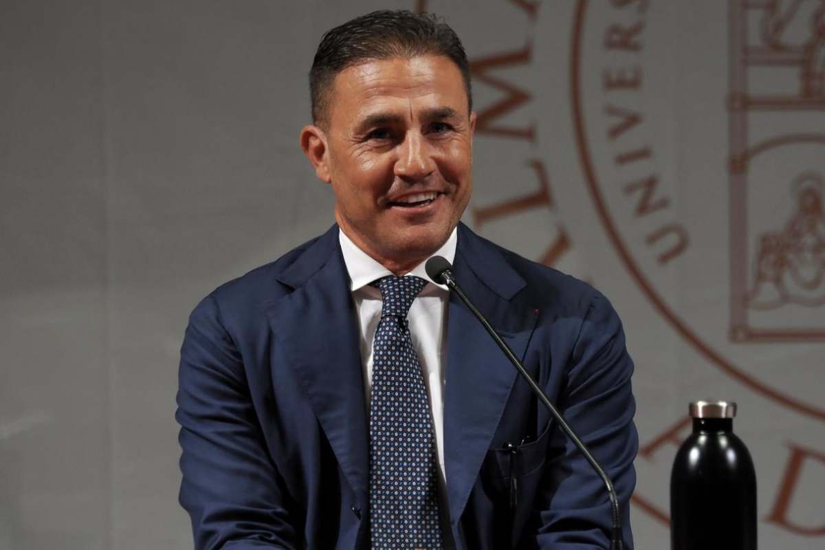 Cannavaro in conferenza