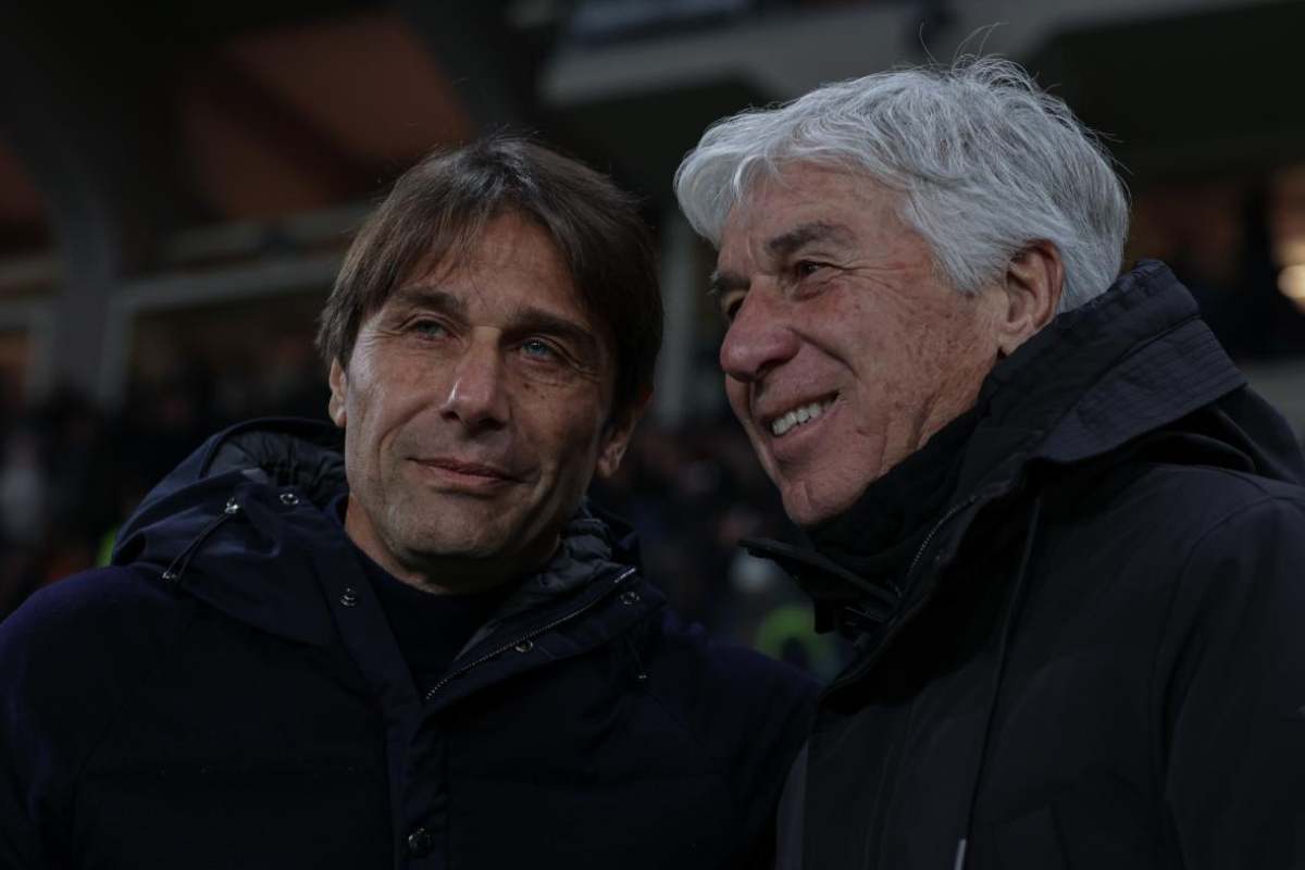 Conte e Gasperini in panchina