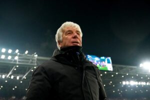 Gian Piero Gasperini a bordo campo