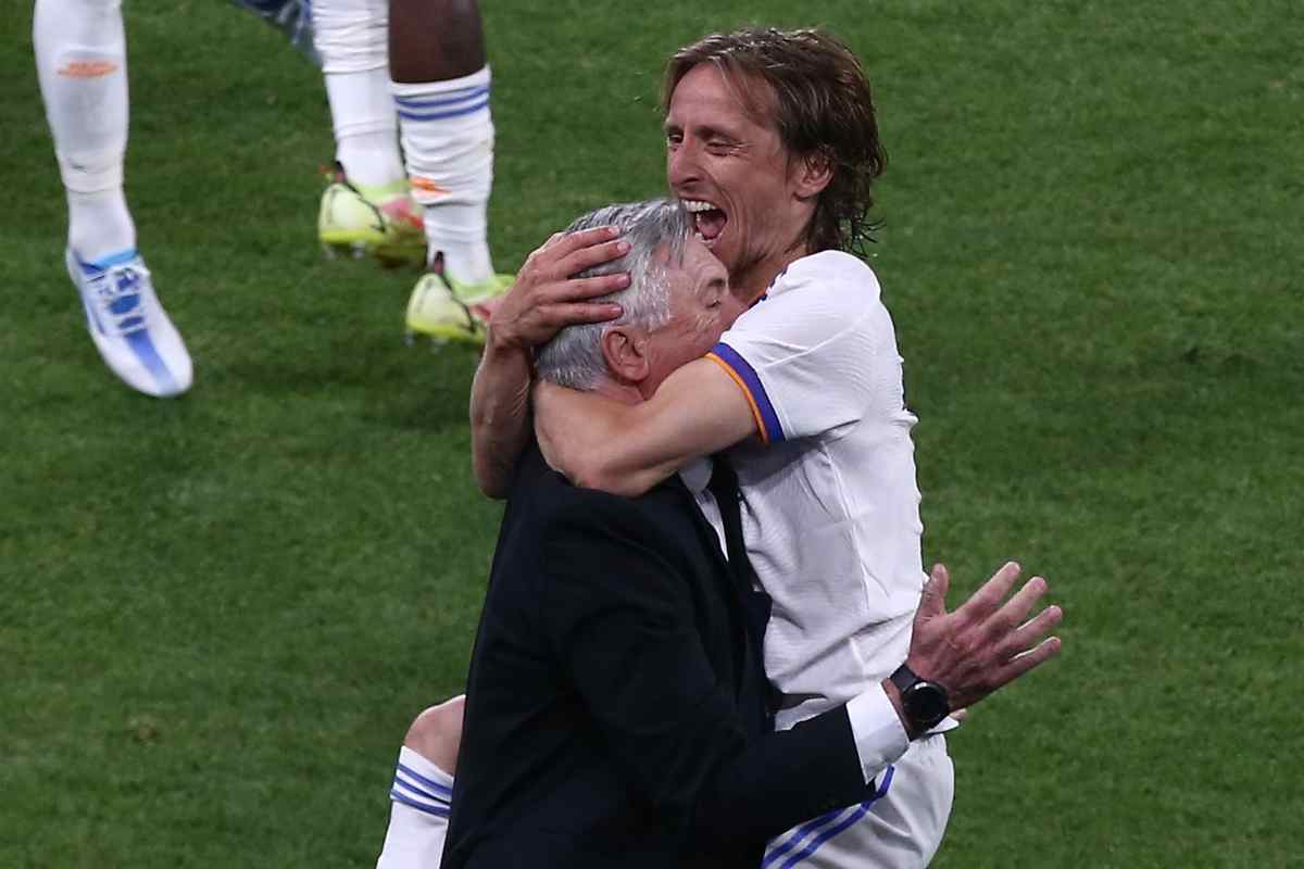 Modric assieme ad Ancelotti per il Mondiale 2026