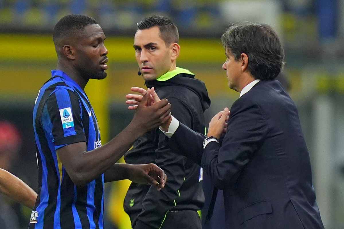 Problemi per Marucs Thuram, rischio per Juve-Inter