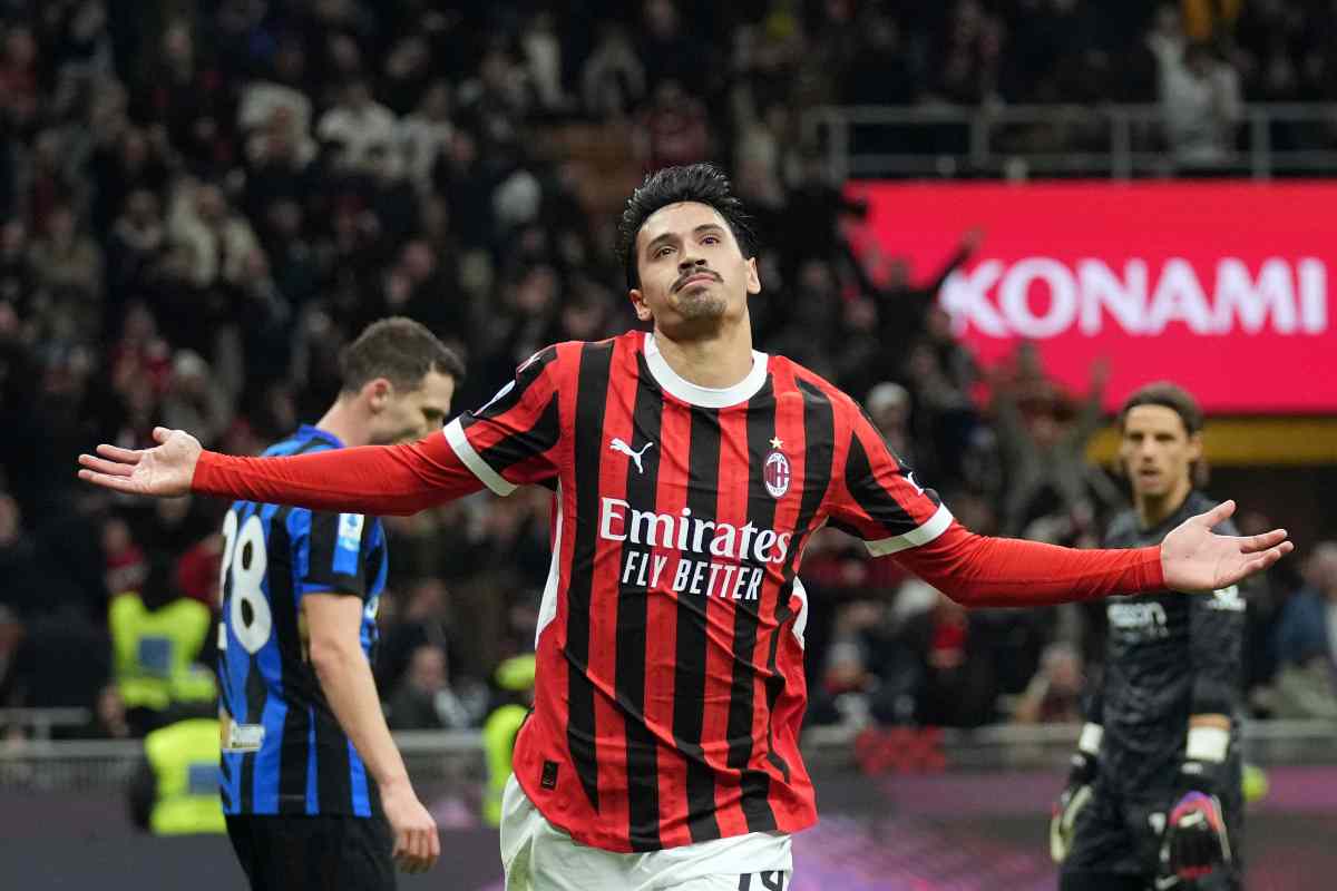 Reijnders esultanza milan inter