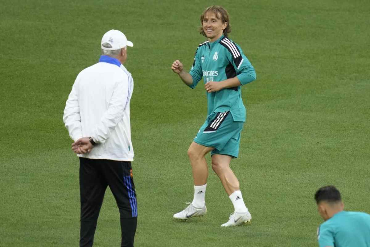 Sogno in Serie A su Ancelotti e Modric