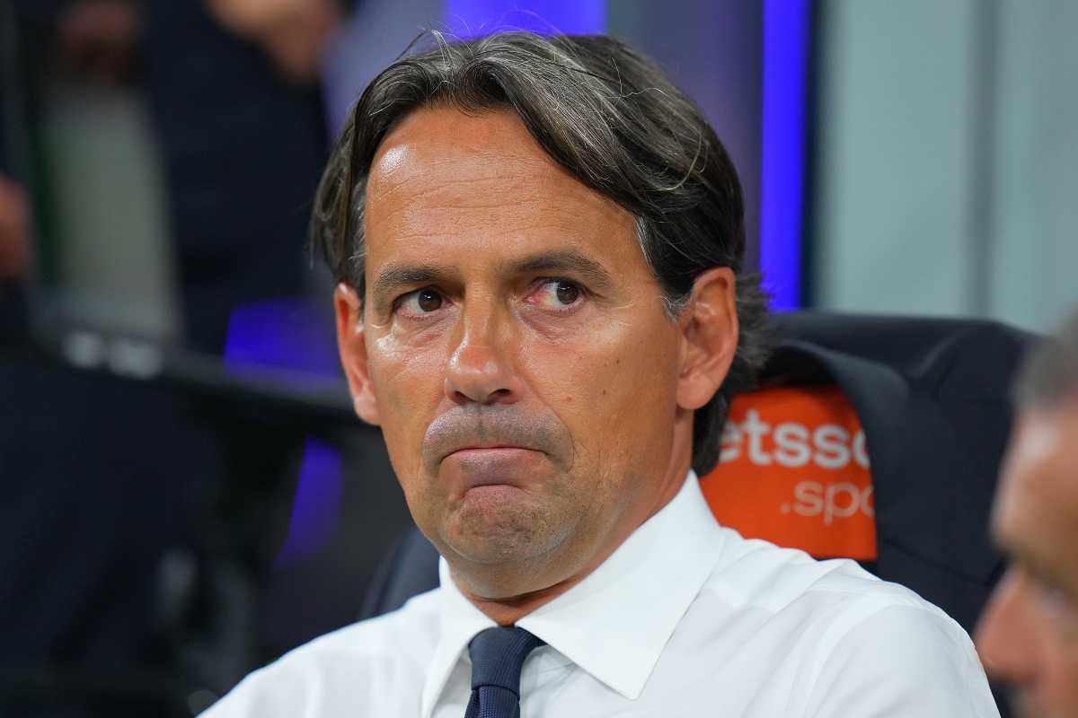 simone inzaghi perplesso