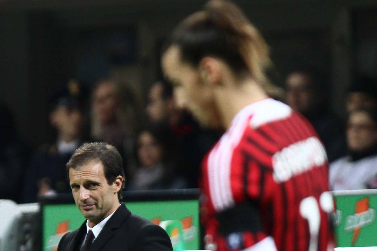 Allegri Ibrahimovic Milan